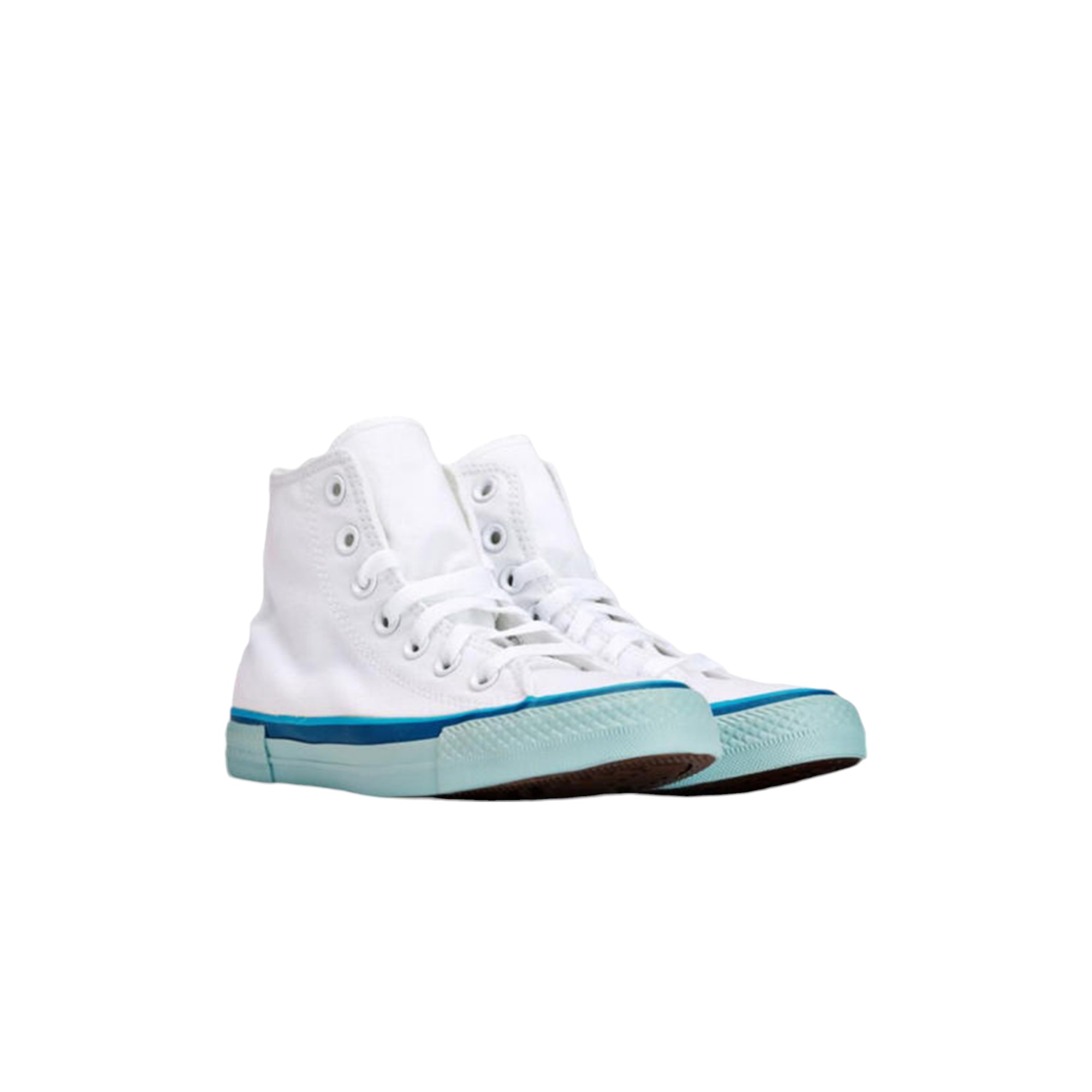 Converse Chuck Taylor All Star Canvas Shoes Women's High-Top White/Blue