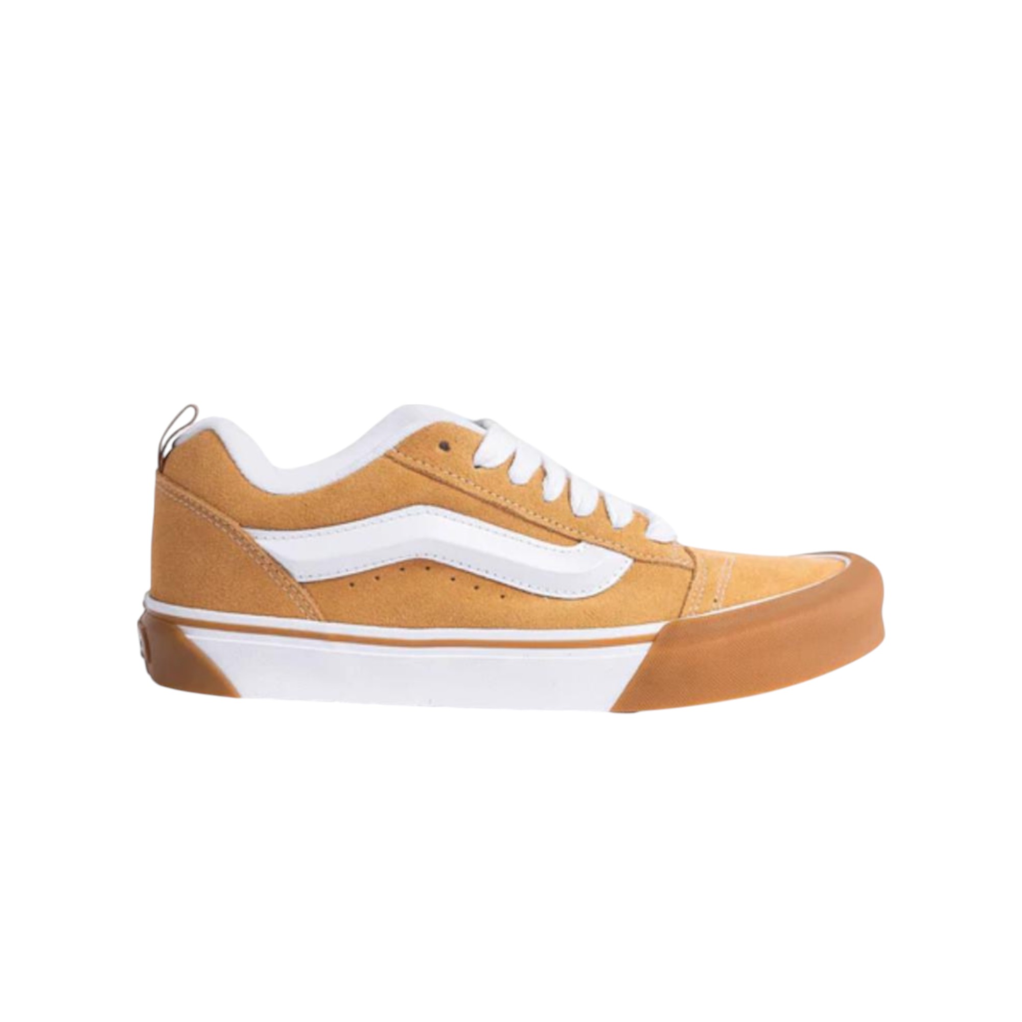 Vans Knu Skool Skateboard Shoes Men Low-Top Yellow