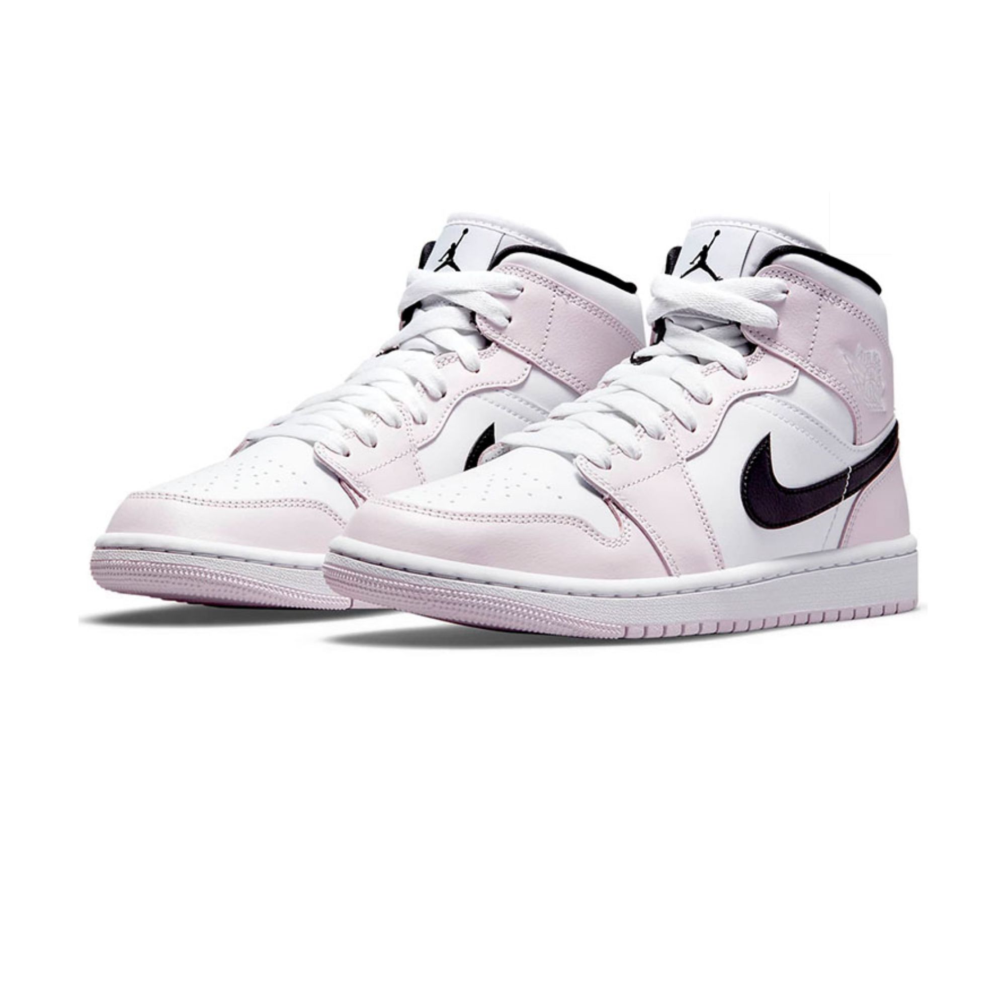 Jordan 1 Mid Barely Rose Women's