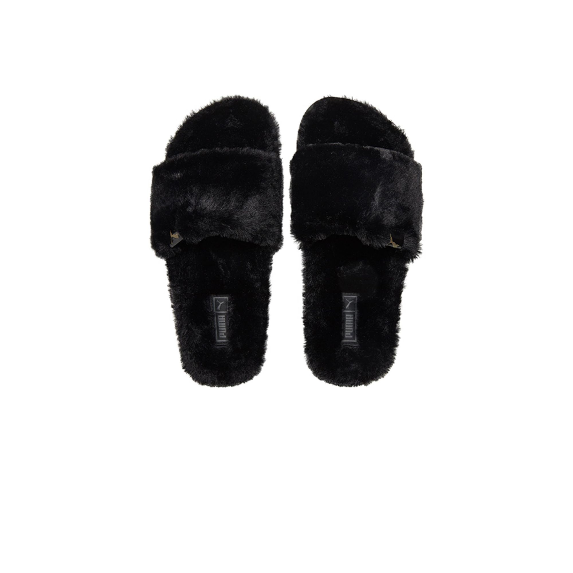 PUMA Leadcat Series Slide Slippers Women's Black/Gold