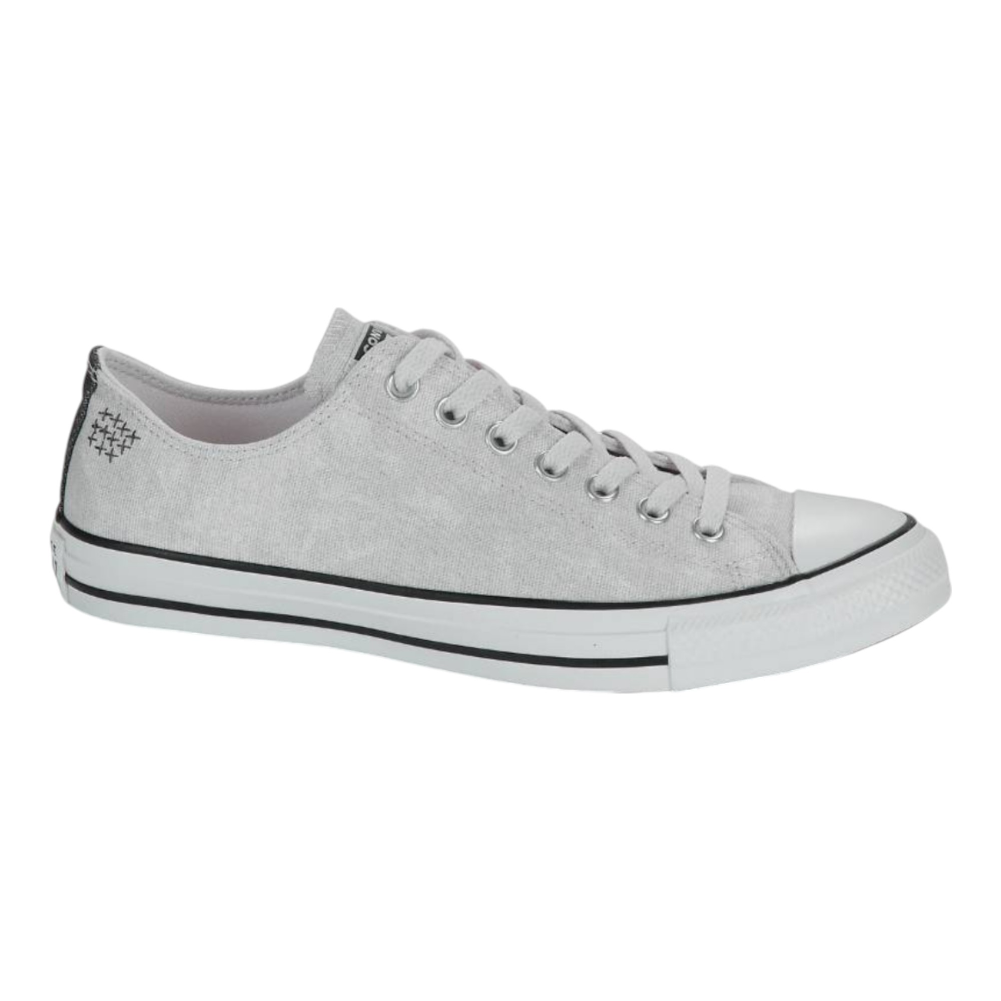 Converse Chuck Taylor All Star Canvas Shoes Men Low-Top Gray