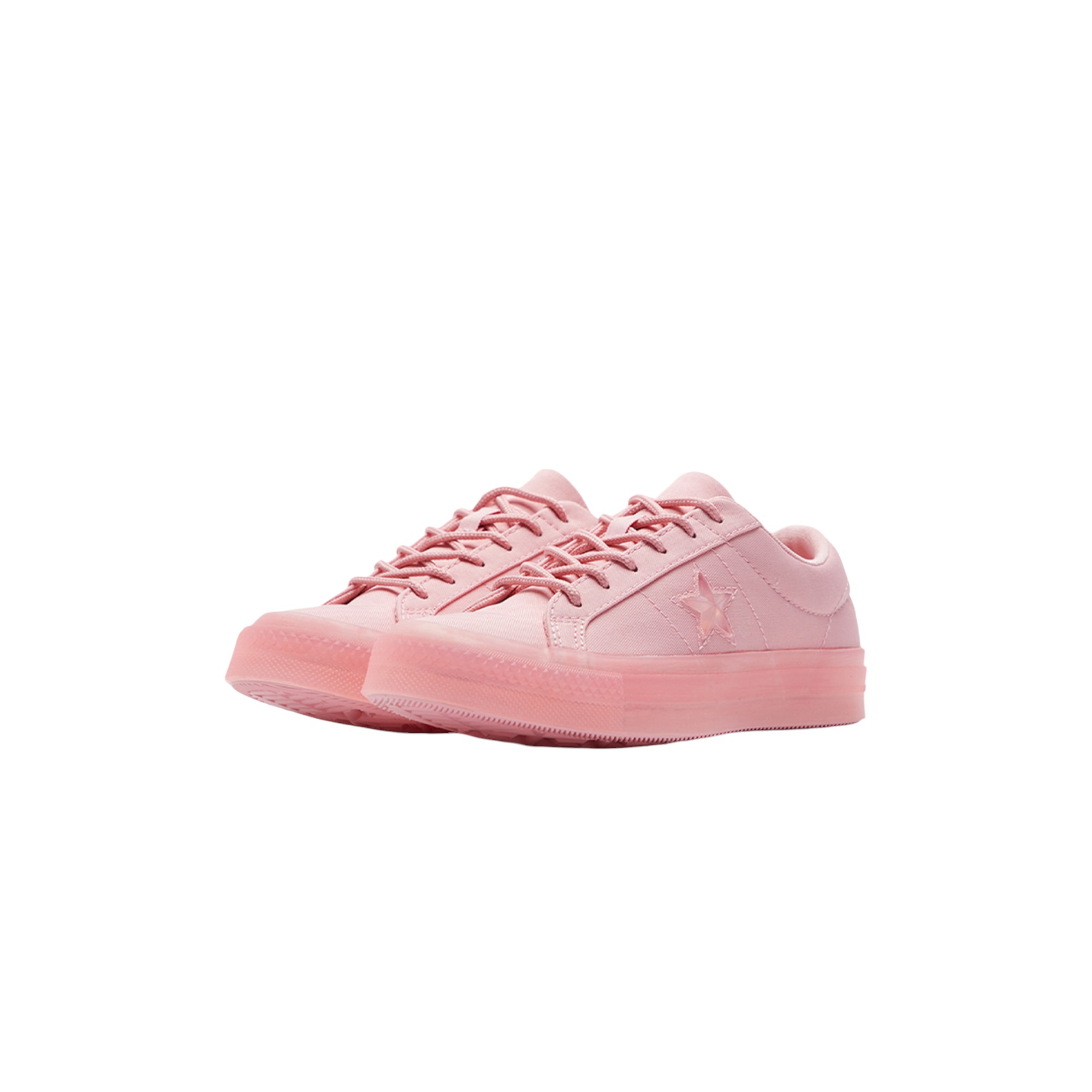 Converse One Star Canvas Shoes Women's Low-Top Pink