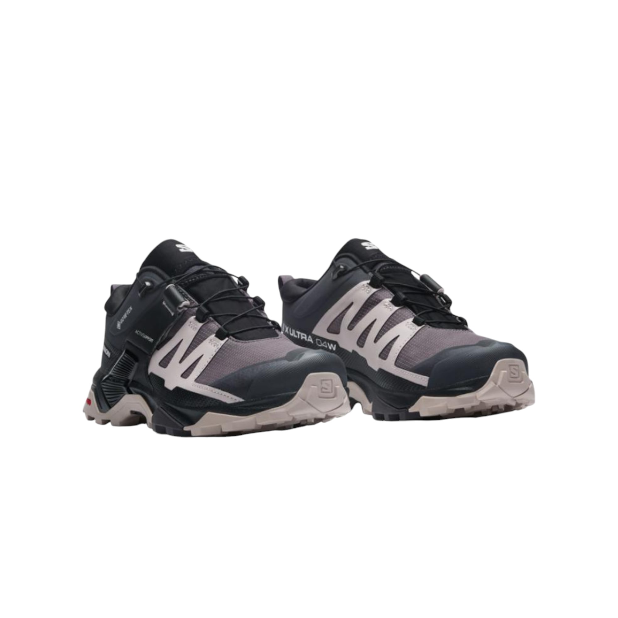 SALOMON X Ultra 4 Outdoor Shoes Women's Low-Top Black/Purple/Gray