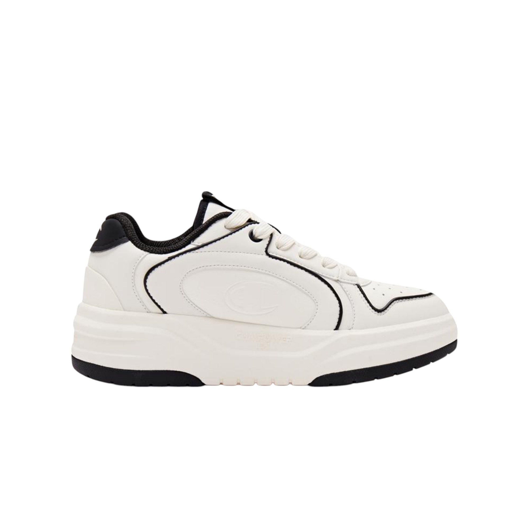 Champion Skateboard Shoes Men Low-Top Black/White