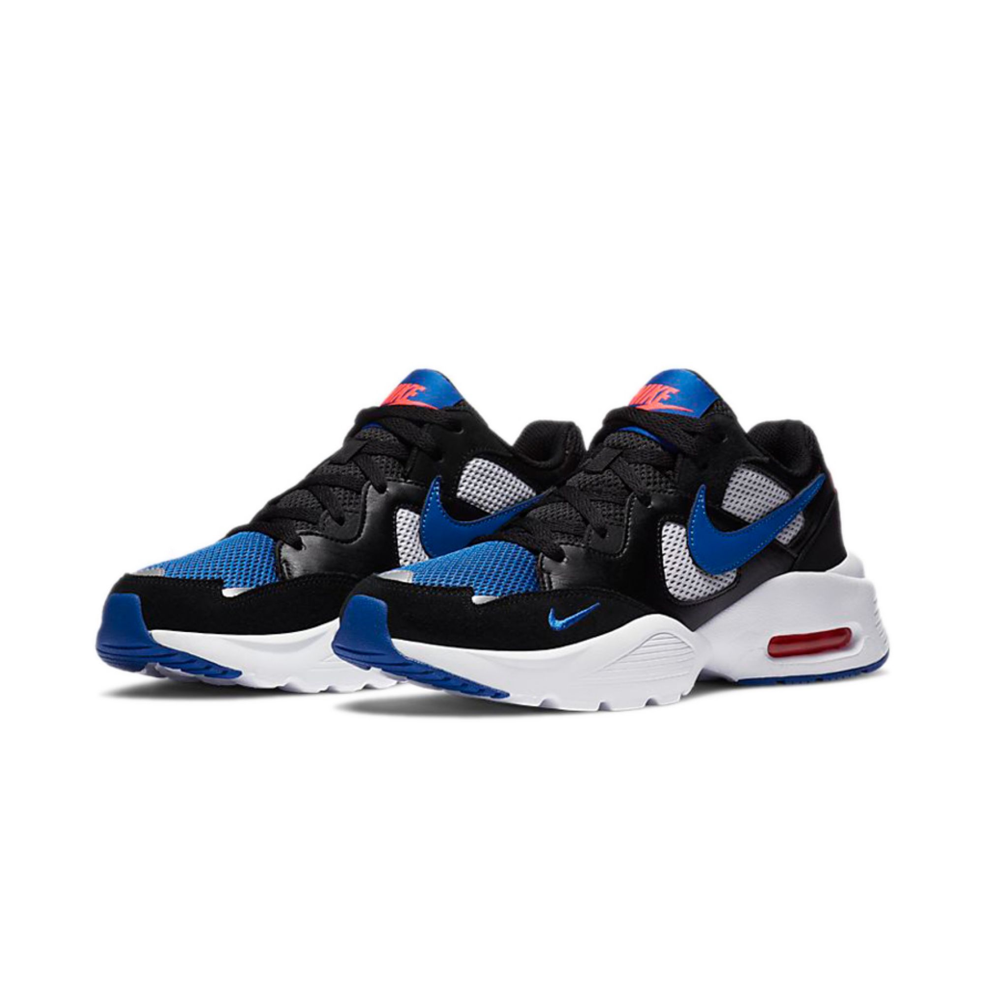 Nike Air Max Fusion Running Shoes Men Low-Top Black/Blue/White