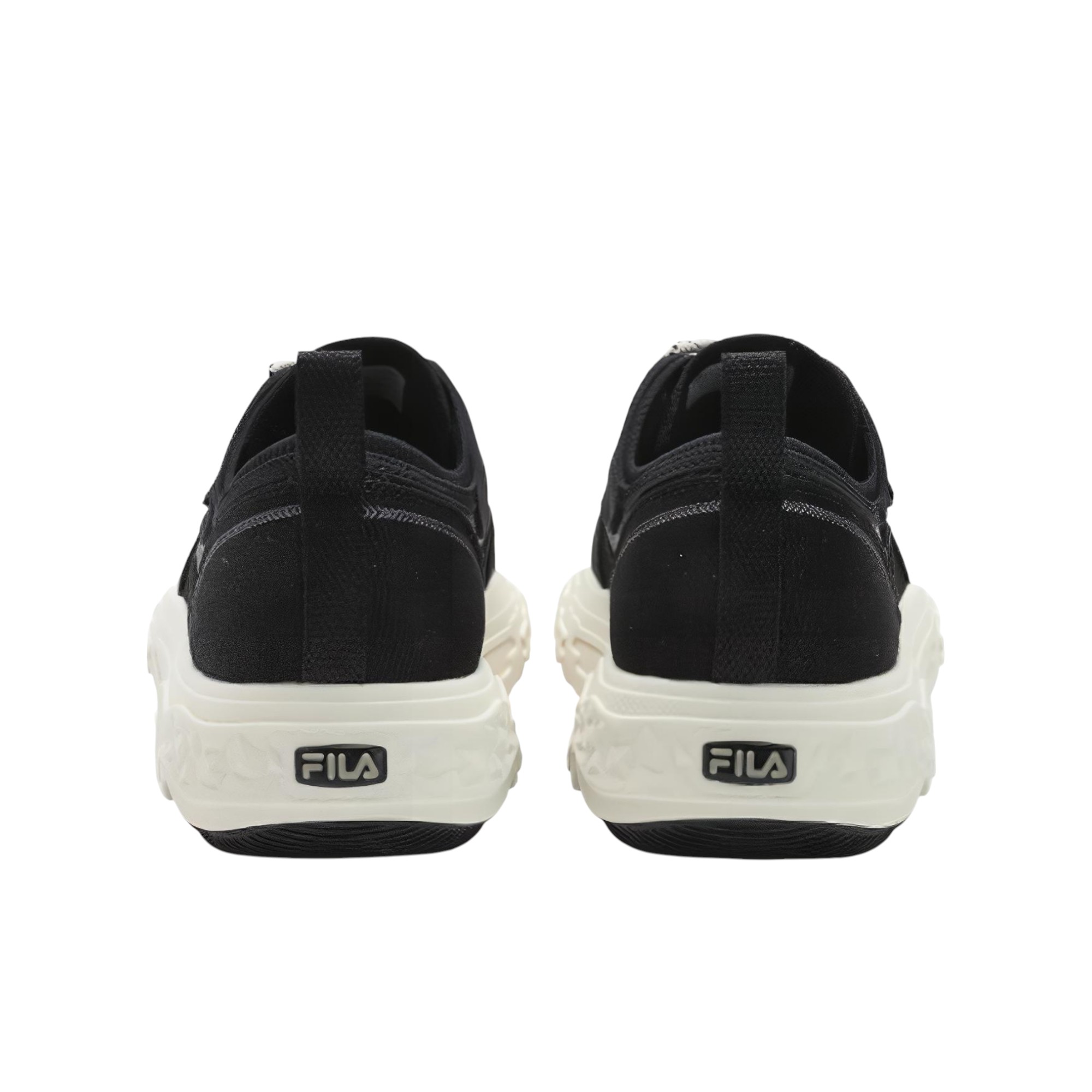 FILA ROCK Canvas Shoes Men Low-Top Black