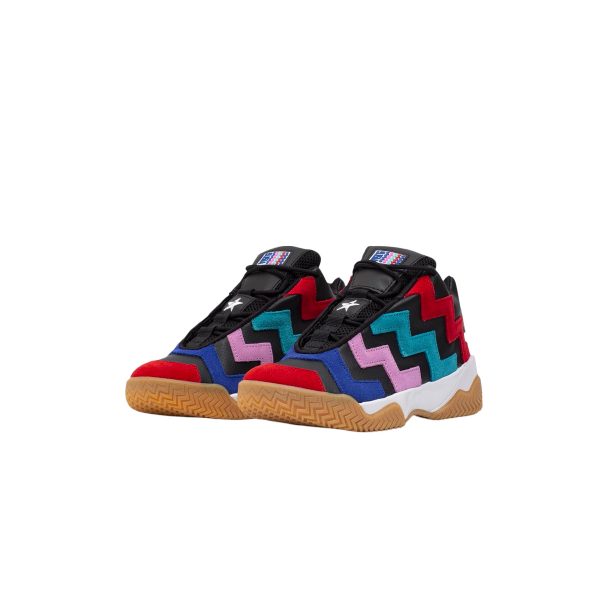 Vltg Converse Mid 'Black Multi-Color' Women's