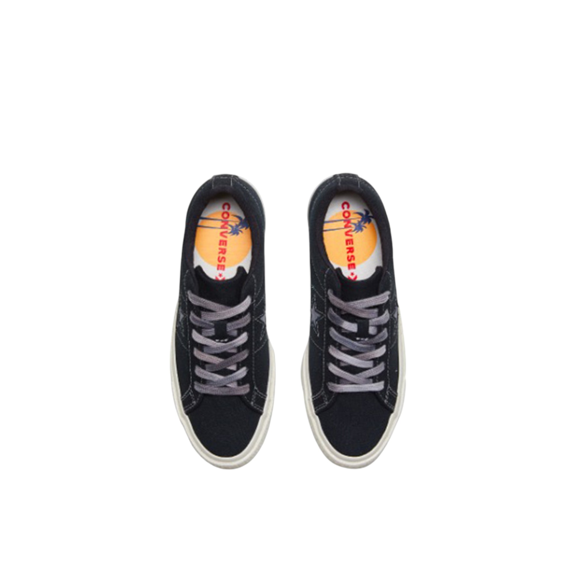 Converse One Star Skateboard Shoes Women's Low-Top Black