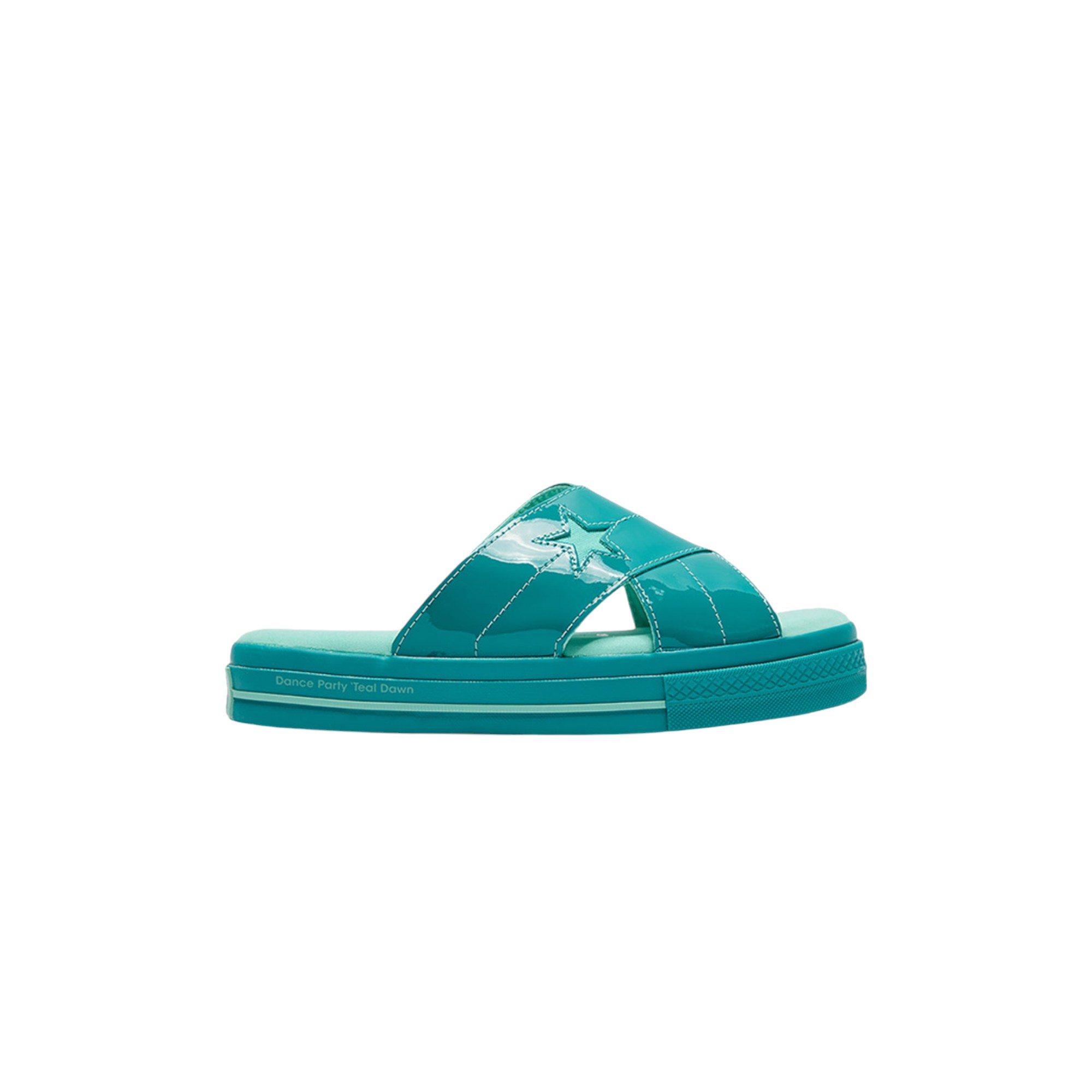 One Star Sandal OPI X Women's Converse 'Dance Party - Teal Dawn'