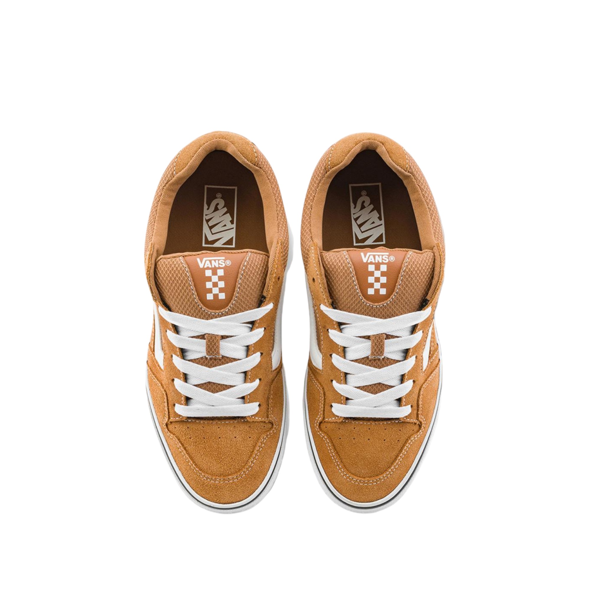 Vans Skateboard Shoes Men Low-Top Brown