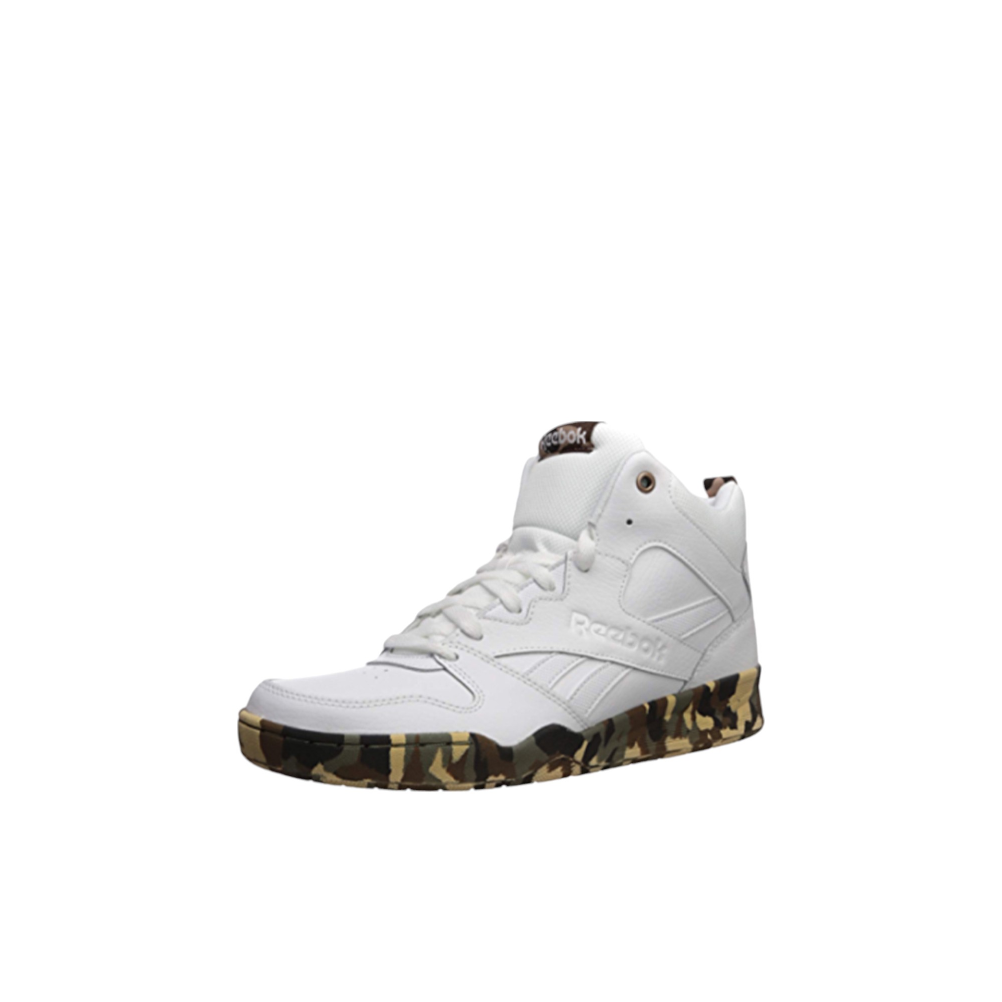 Reebok Skateboard Shoes Men High-Top White