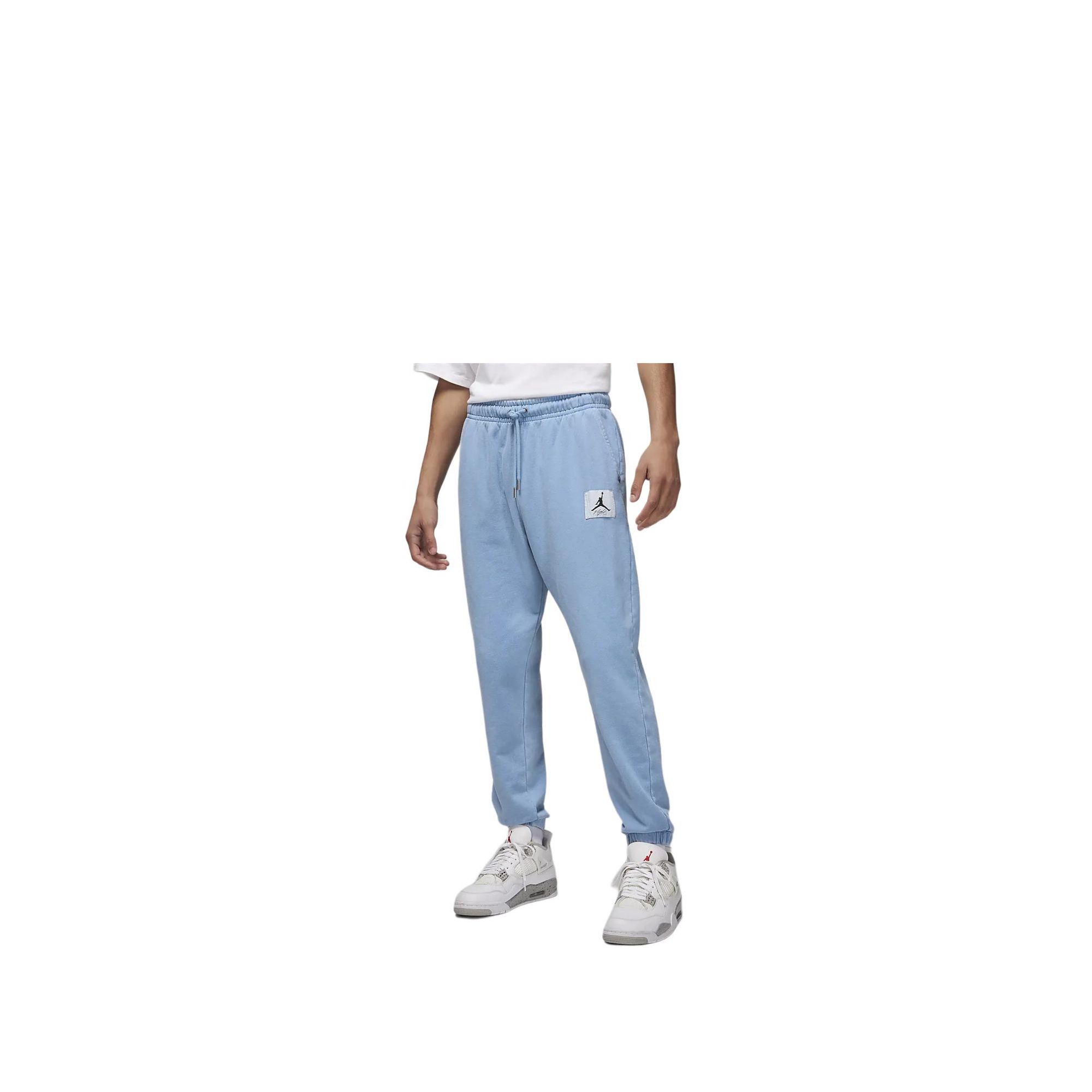 Jordan ESSENTIALS Knit Sweatpants Men Washed Blue