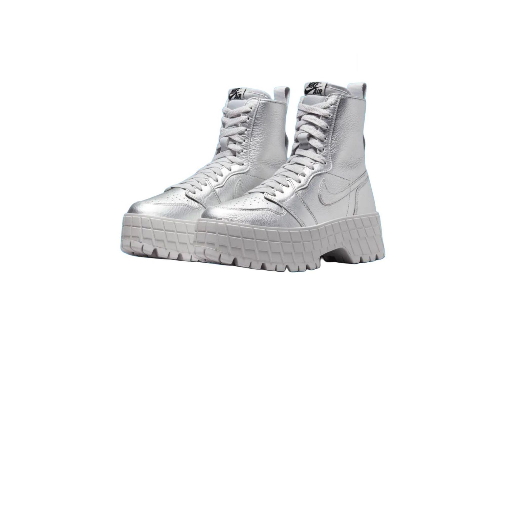 Air Jordan 1 Ankle Boots Women's Silver