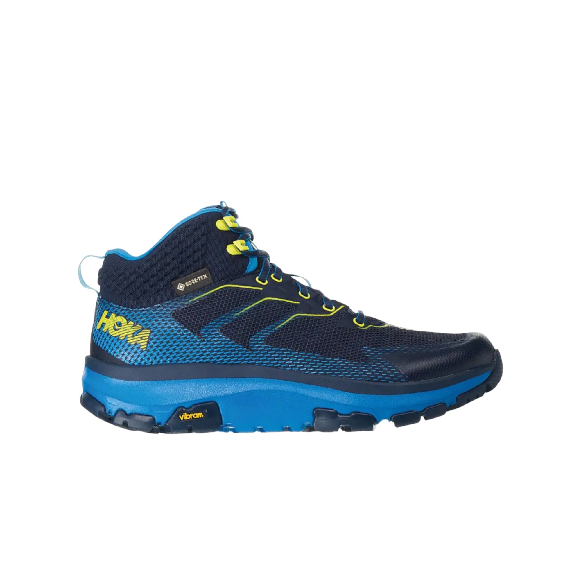 HOKA ONE ONE Running Shoes Men Mid-Top Blue