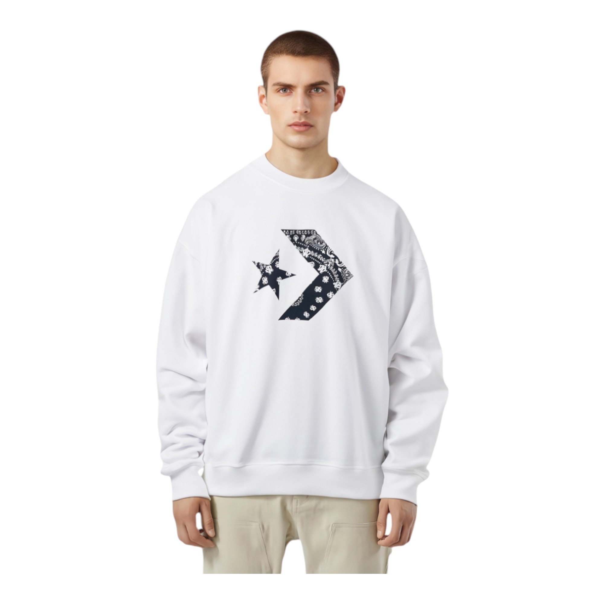 Converse Sweatshirts Men White