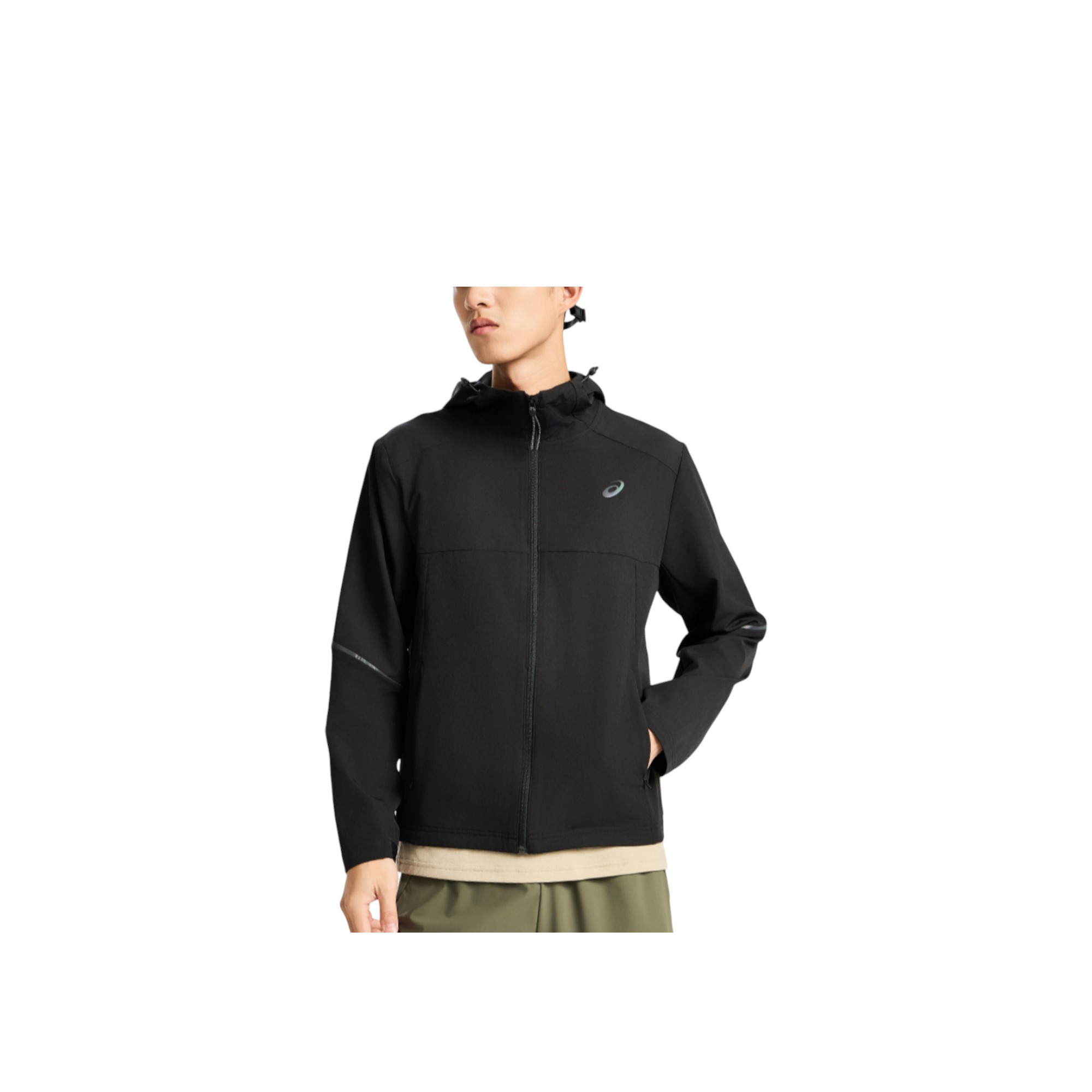 Asics Jackets Men Black