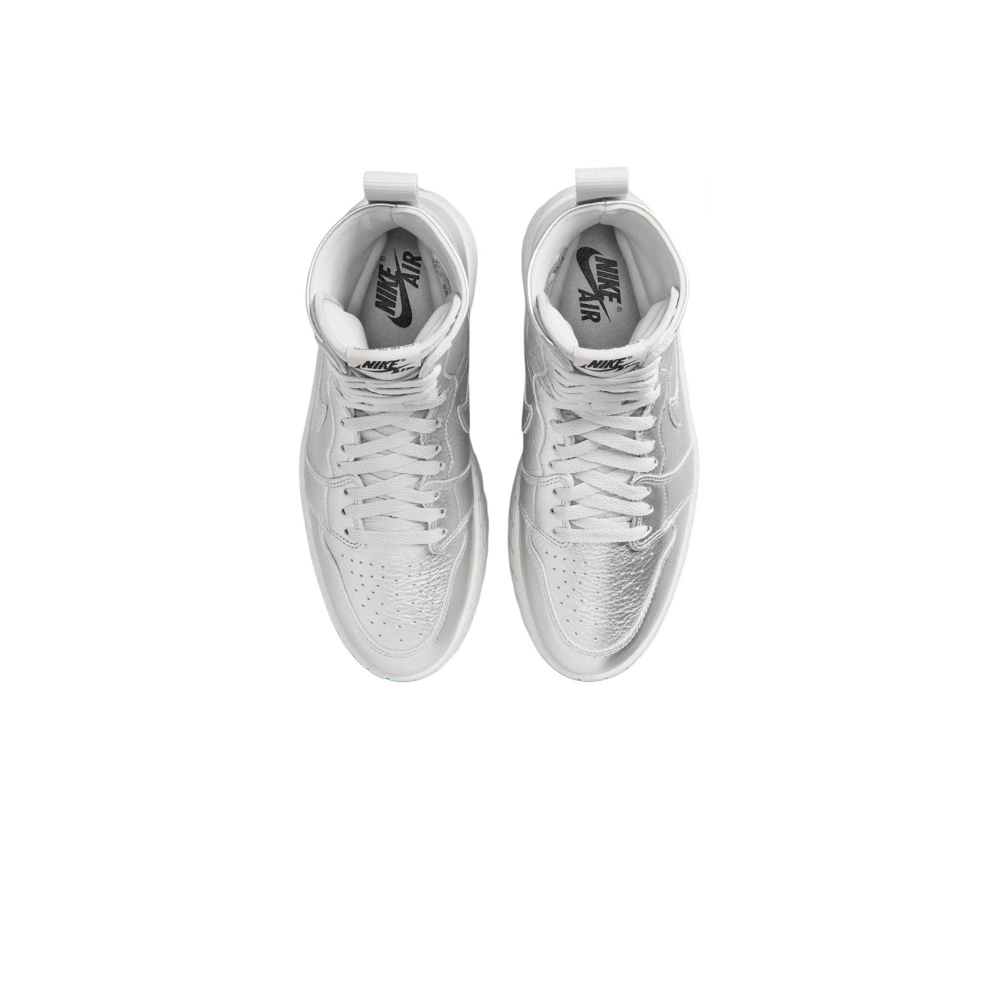 Air Jordan 1 Ankle Boots Women's Silver