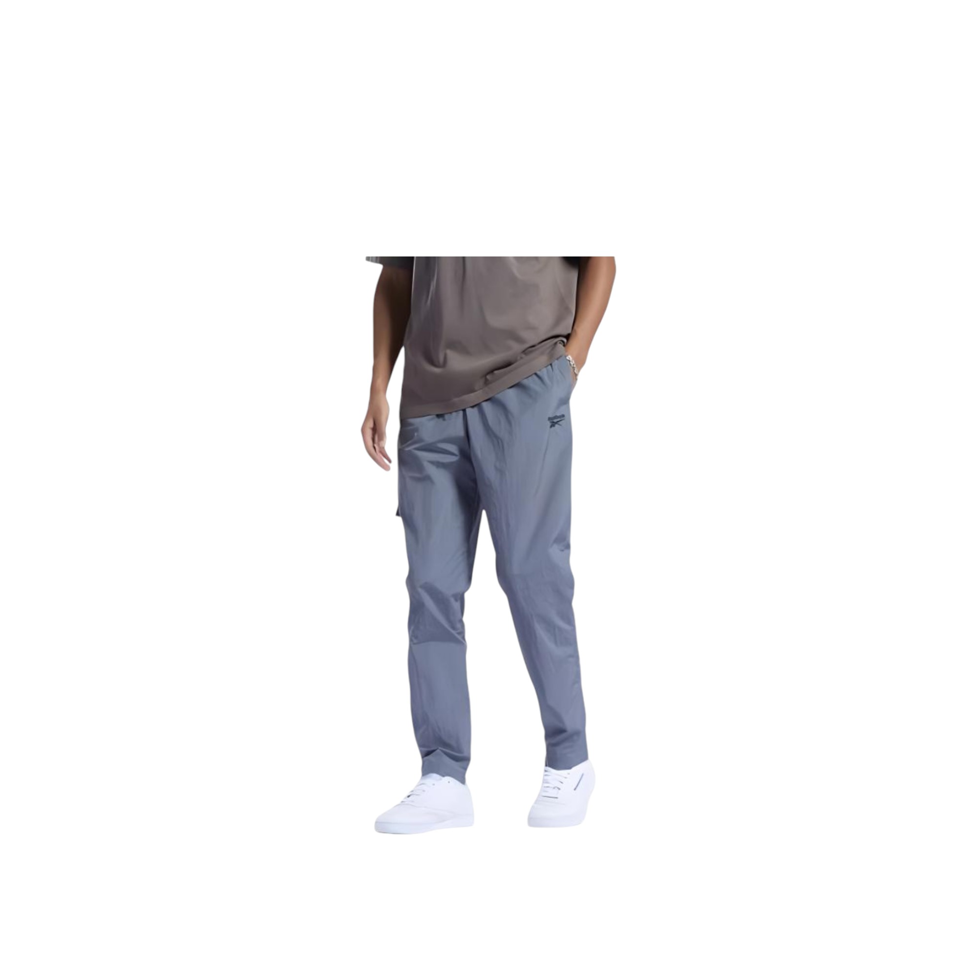 Reebok Casual Pants Men Gray