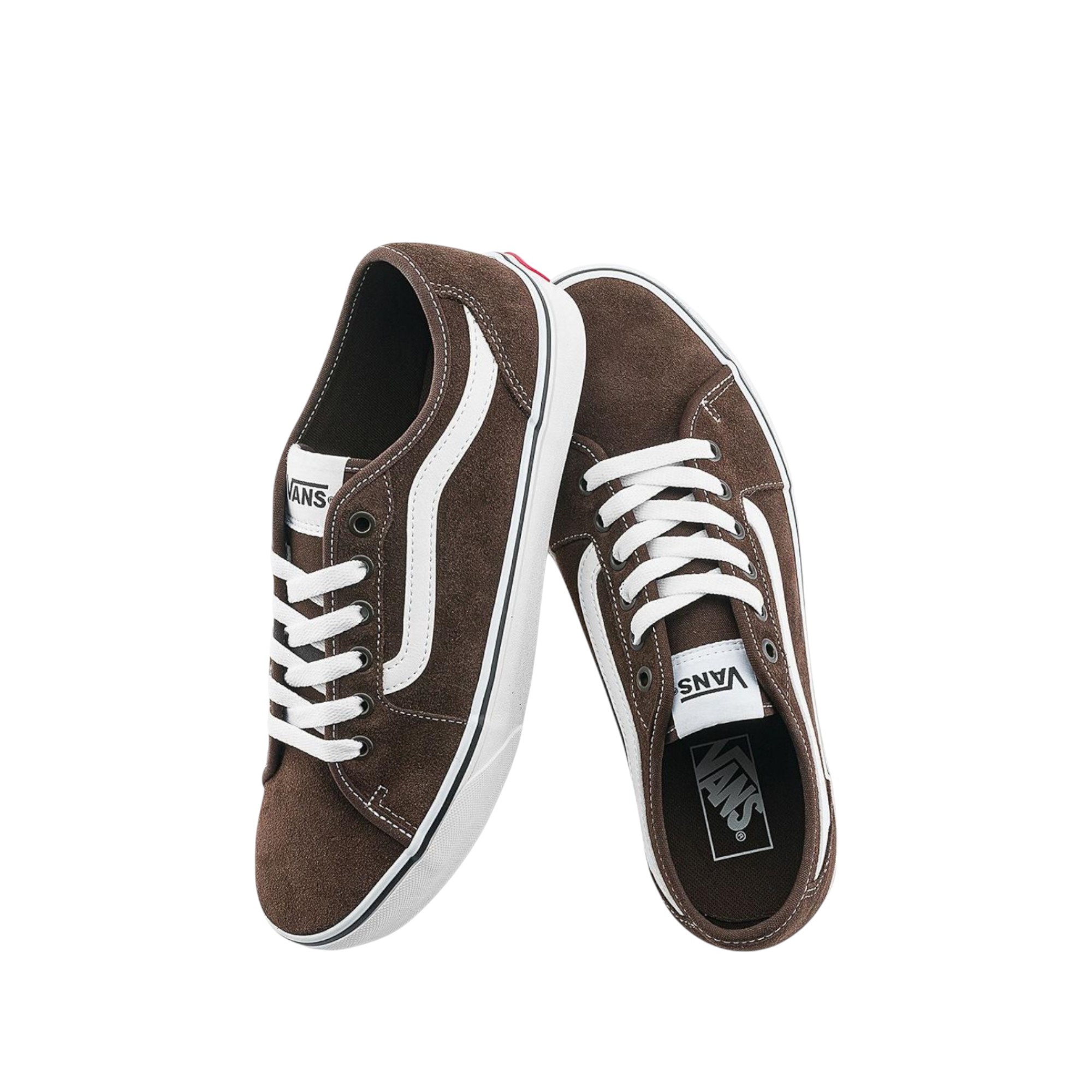 Vans Filmore Skateboard Shoes Men Low-Top Coffee