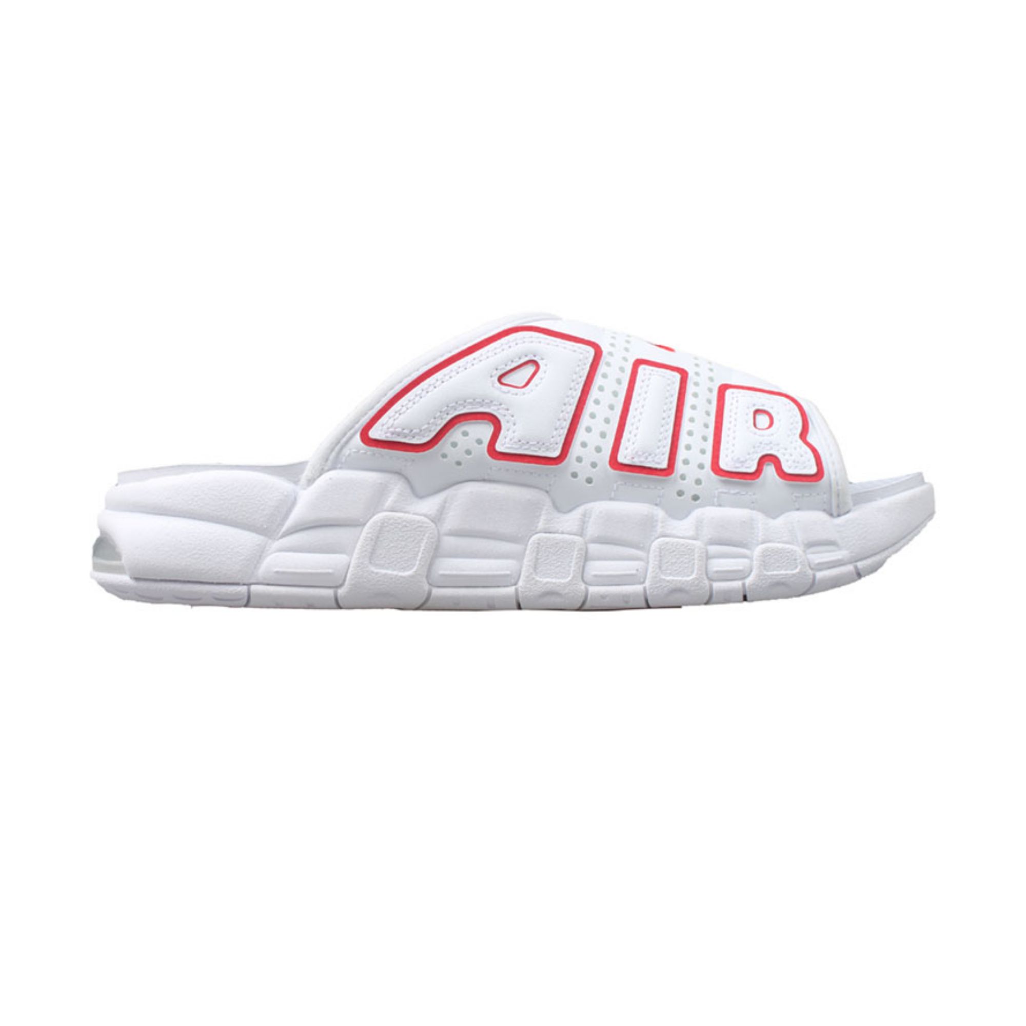 Nike Air More Uptempo White University Red Women's