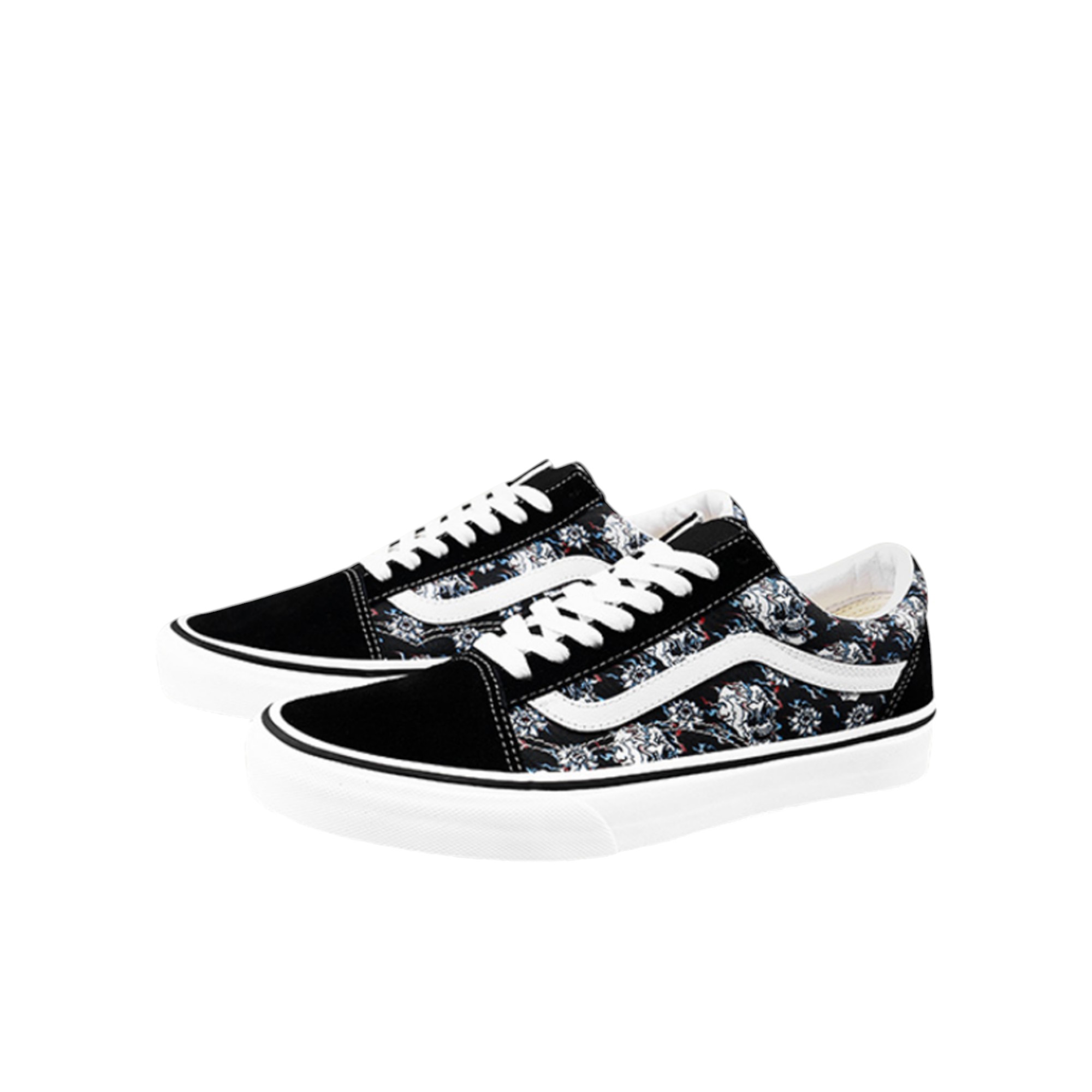 Old Skool Vans 'Flash Skulls'